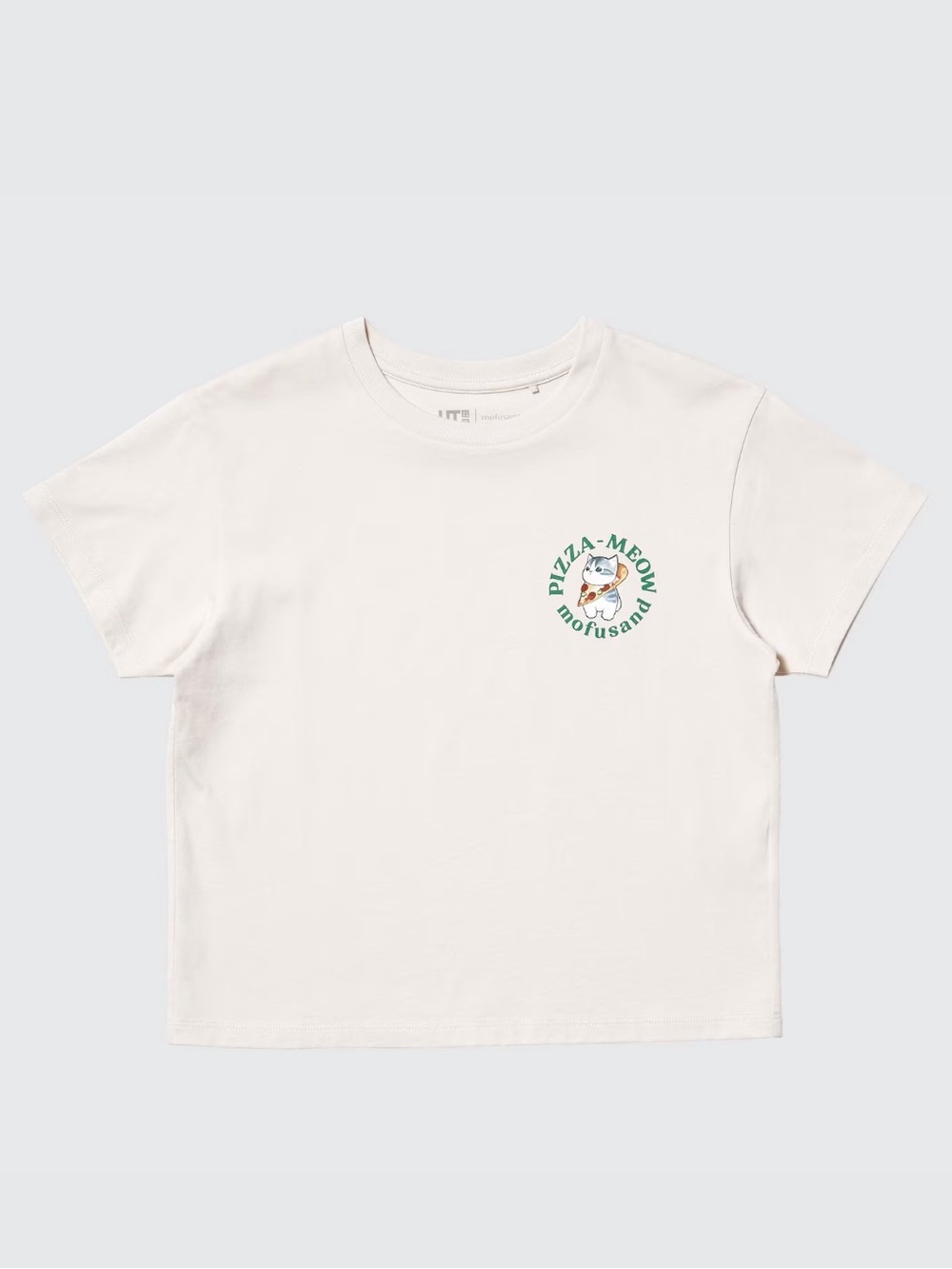 NWOT Uniqlo mofusand UT Graphic T-Shirt Cropped size 13